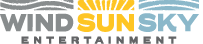 Logo for Wind Sun Sky entertainment company